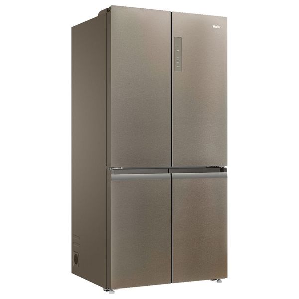  Haier HRF-700TS - 22ft - French Door Refrigerator - Silver Glass 