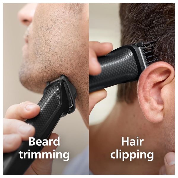 Philips MG3720/33 - Series 3000 - Grooming Kit for Beard & Hair with 7 Attachments - Black