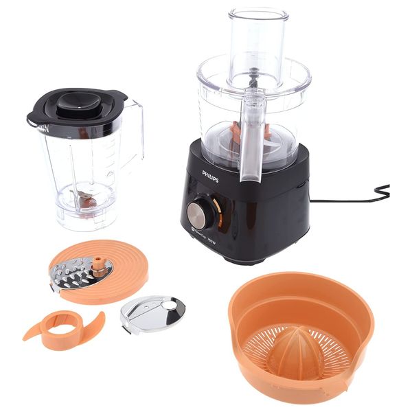 Philips HR7302/90 - Food Processor - Black