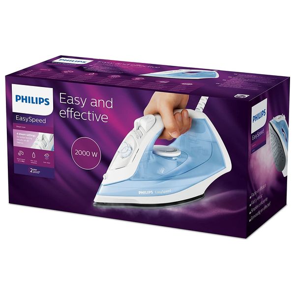  Philips GC1740/26 - Steam Iron - Blue 