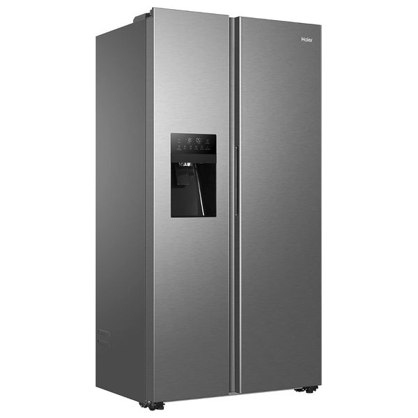 Haier HSR3918FIMP - 19ft - Side By Side Refrigerator - Stainless Steel