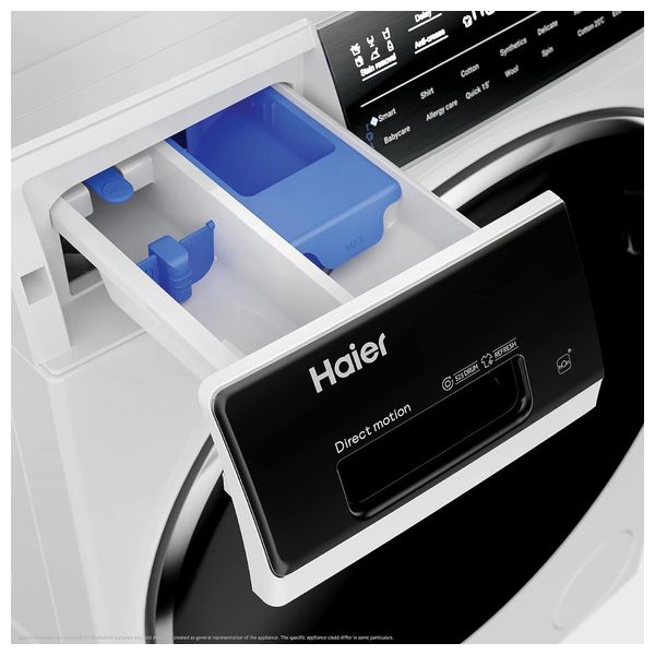  Haier HW120-B14979 - 12Kg - 1400RPM - Front Loading Washing Machine - White 