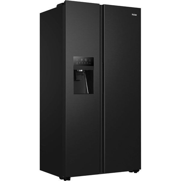 Haier HSR3918FIPB - 19ft - Side By Side Refrigerator - Black