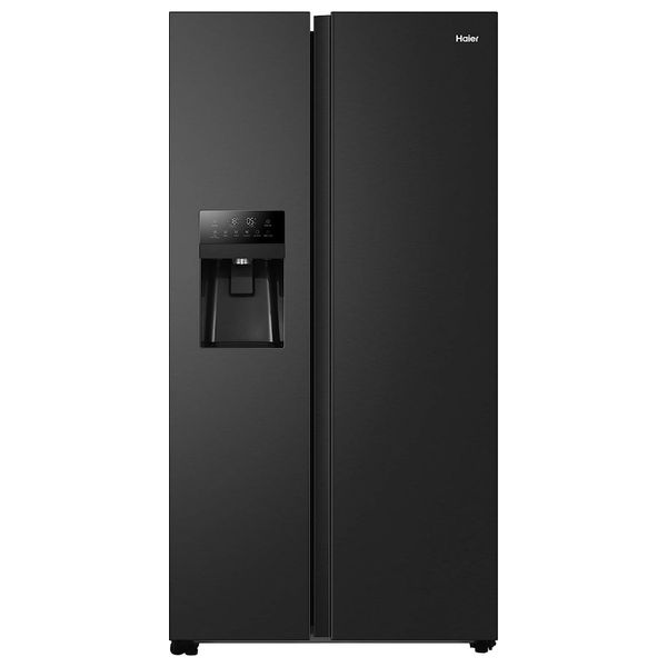  Haier HSR3918FIPB - 19ft - Side By Side Refrigerator - Black 