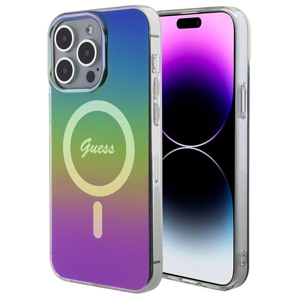 Guess GUHMP15XHITSK - Mobile Cover For iPhone 15 Pro Max - Colorful