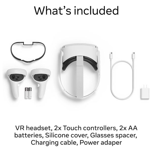 Meta Quest 2 All-In-One Virtual Reality Headset - 128GB