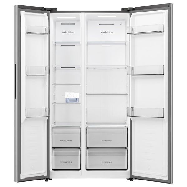  Hisense RS3P725NAI - 25ft - Side By Side Refrigerator - Silver 