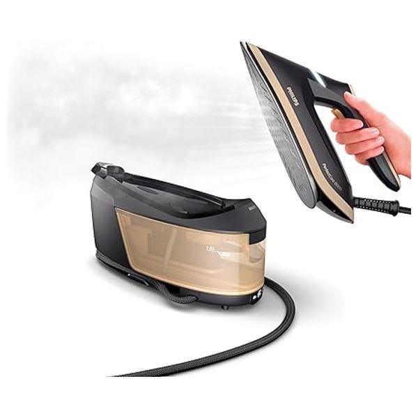 Philips Steam Iron - PSG6064 - 2000W - 1.8 L - Black-Brown