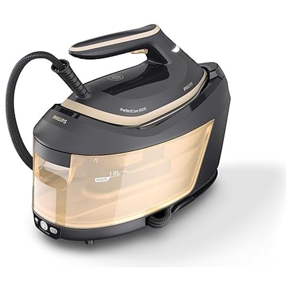 Philips Steam Iron - PSG6064 - 2000W - 1.8 L - Black-Brown