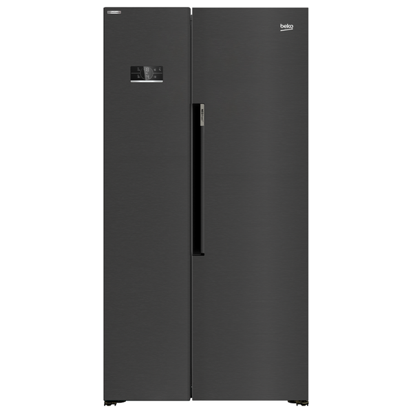 Beko GN164022XBR - 24ft - Side By Side Refrigerator - Inox