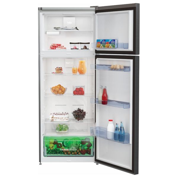 Beko RDNE510M20XBR - 17ft - Conventional Refrigerator - Black
