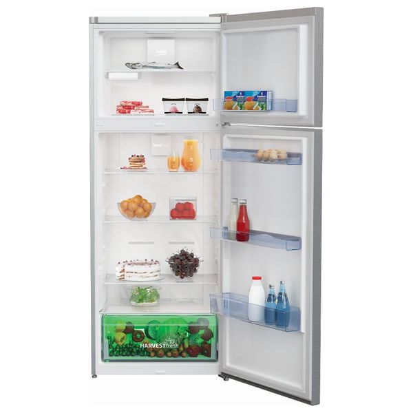 Beko RDNE510M20XB - 17ft - Conventional Refrigerator - Silver