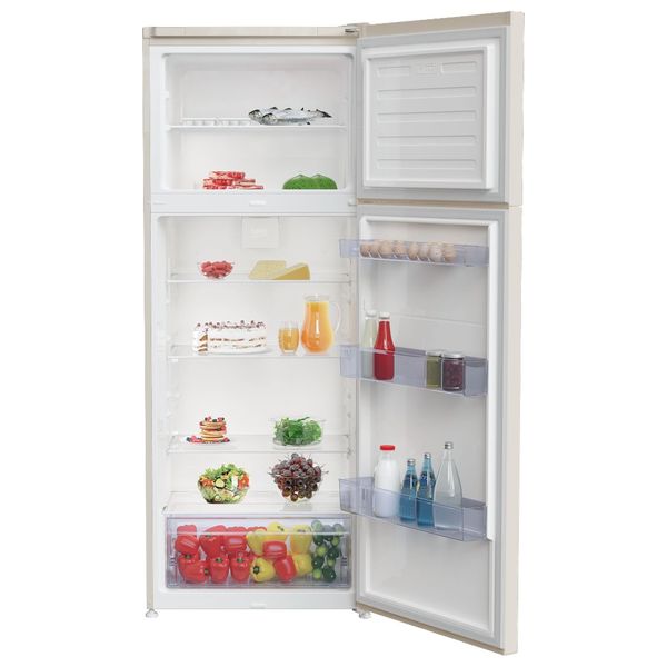 Beko RDSE500M20B - 19ft - Conventional Refrigerator - Silver