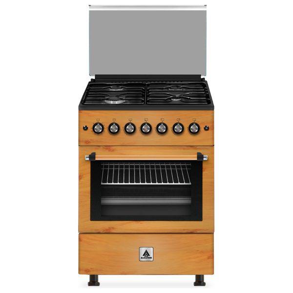 طباخ غازي الحافظ - 4 مشاعل - GCHA-60WDM13 - خشبي