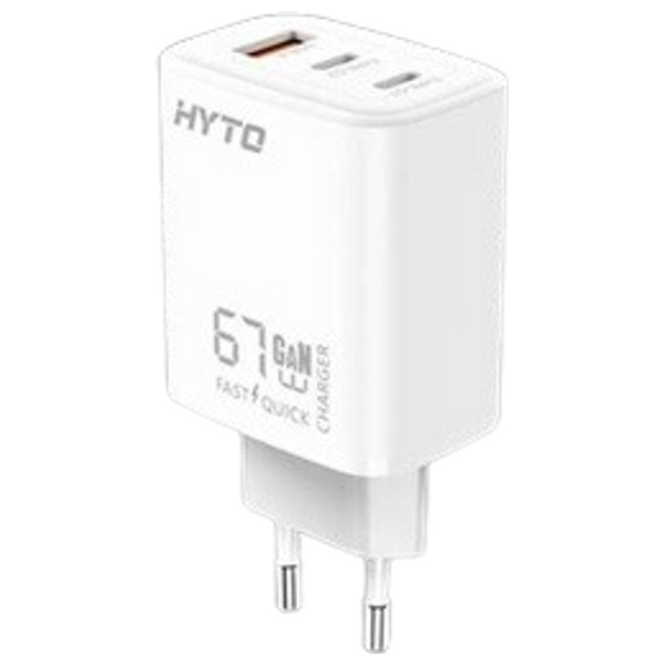  HYTO Charger - 3 Ports - 67W - White 