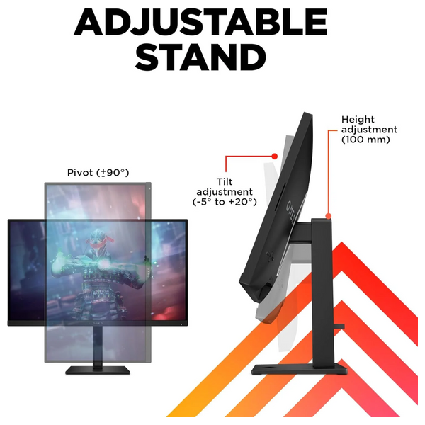  HP 27-Inch OMEN 27k - Gaming Flat Monitor - 144Hz - 1ms Response Time - 4K 