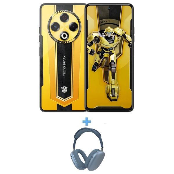 Tecno Spark 30 - Dual SIM - 256/8GB + Bluetooth Headphone Over Ear