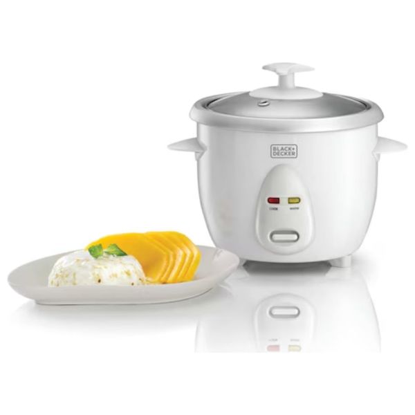 Black & Decker RC650-B5 - Rice Cooker - 0.6 L - White 