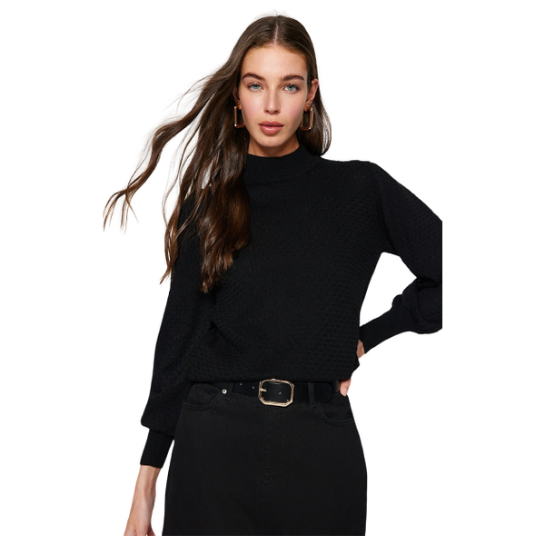 Trendyolmilla Women’s High Collar Knitwear Sweater 