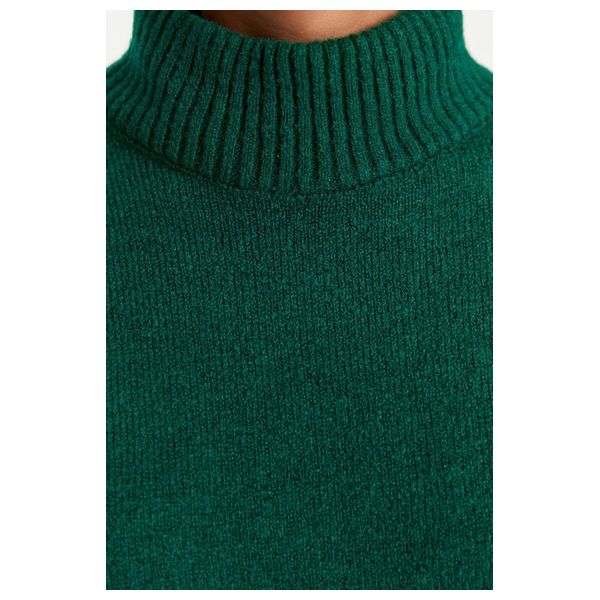 Trendyolmilla Women’s High Collar Sweater - Green