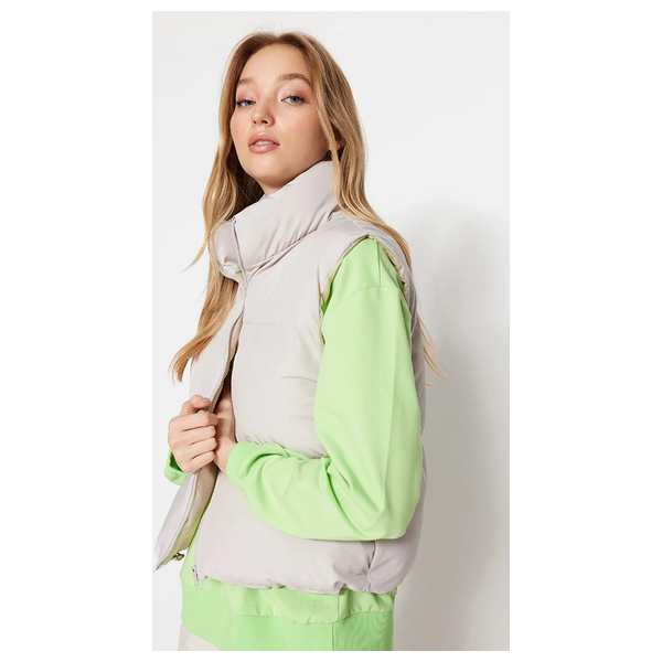 Trendyolmilla Women’s Water Repellent Inflatable Vest - Beige