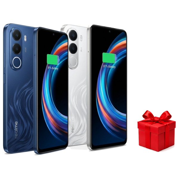 Realme C100x - Dual SIM - 6.8 inch 120Hz Display - Unisoc T7250 - 8000 mAh, 45W Charging - AI Features - Free Gift