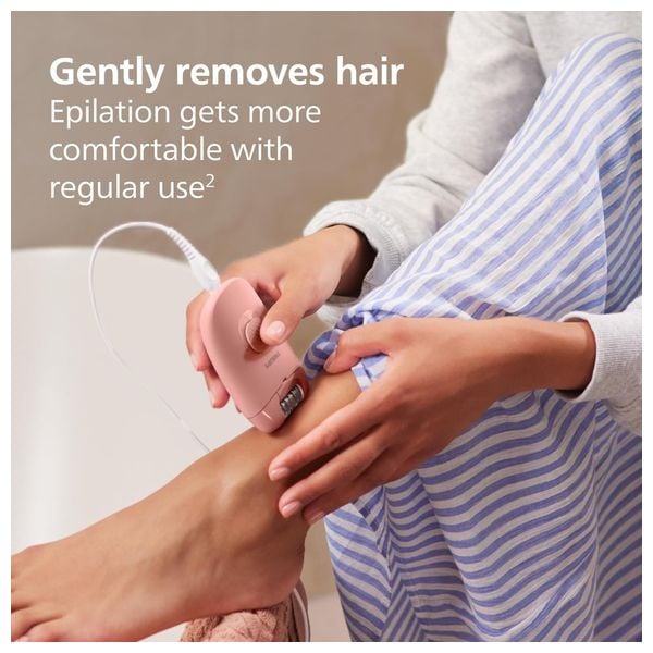Philips BRE229/00 - Series 2000 Corded Epilator - Pink