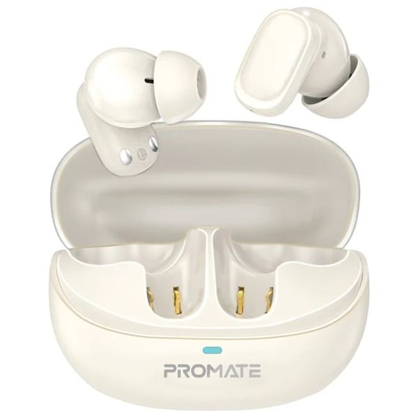  Promate Lush Pro - Bluetooth Headphone In Ear - Up To 6 hours - 12 meters - White 