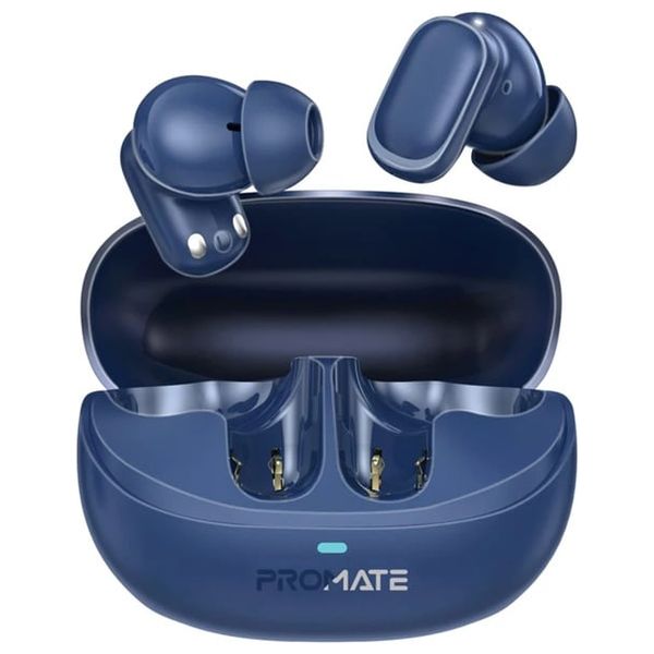  Promate Lush Pro - Bluetooth Headphone In Ear - Up To 6 hours - 12 meters - Blue 