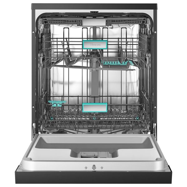  هايسنس HS673C90BME غسالة صحون - 16 سيت - أسود 
