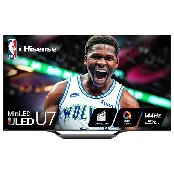 شاشة هايسنس 65-انج فئة U7N - سمارت - 4K - Mini LED - إصدار 2024 - 144 هيرتز