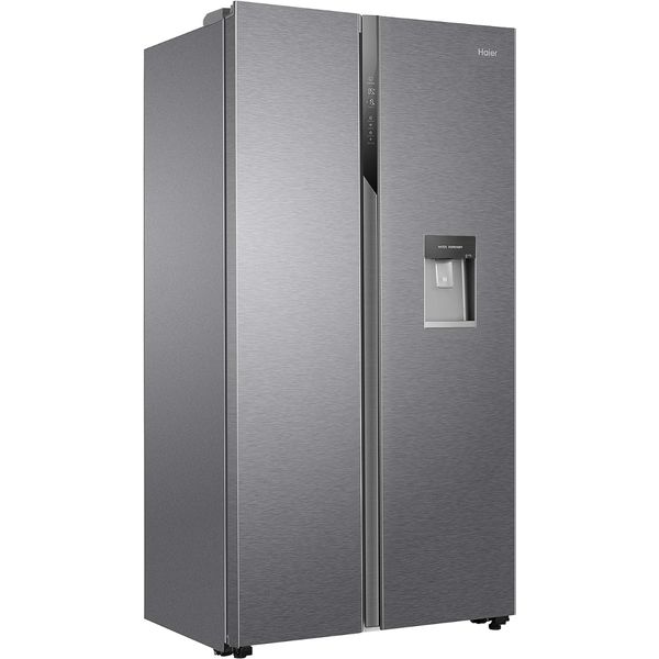 Haier HSR3918EWPG - 19ft - Side By Side Refrigerator - Silver
