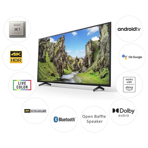  شاشة سوني 43" سمارت - ATV - 4K - LED TV - KD-43X75 