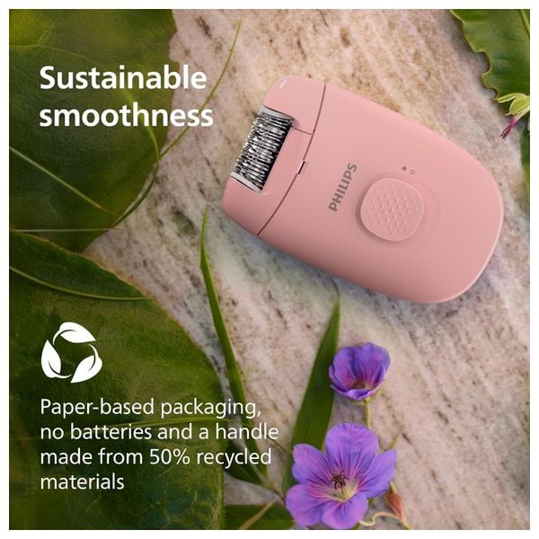 Philips BRE229/00 - Series 2000 Corded Epilator - Pink