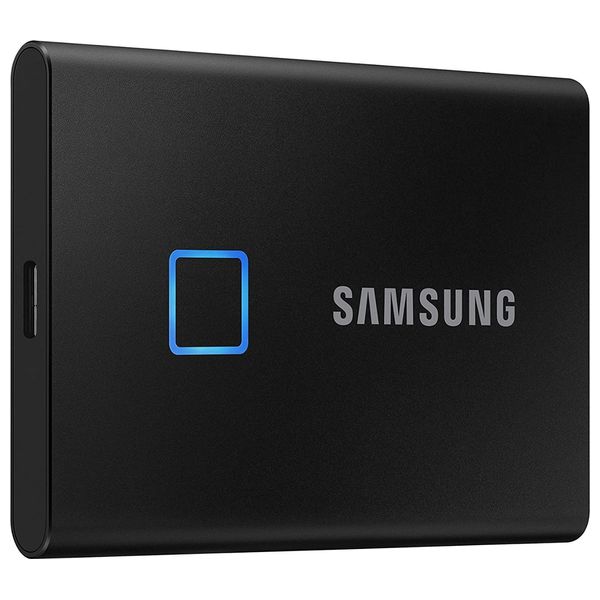  Samsung T7 Touch - 2TB - External SSD Hard Drive - Black 