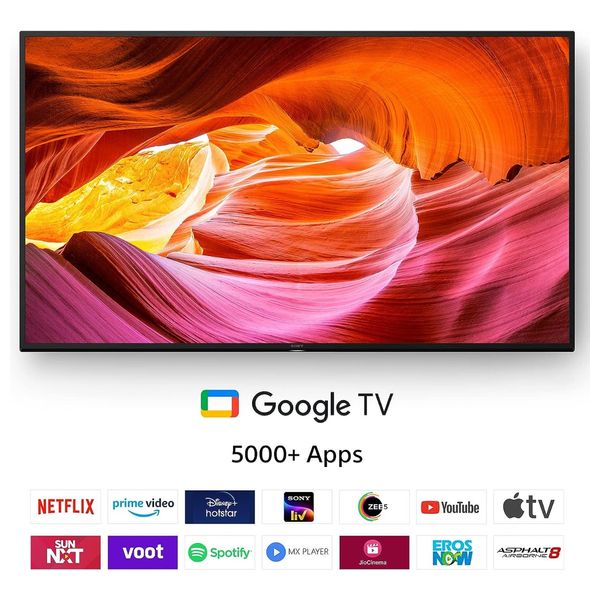  شاشة سوني 55" سمارت - ATV - 4K - Direct LED - X75K 