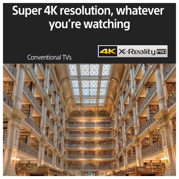  Sony 55-Inch X75 Series - Smart - 4K - LED - 60Hz 