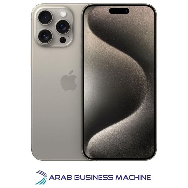 ابل ايفون 15 برو - 6.1 انج - شريحة A17 برو - ذكاء ابل الصناعي - تصميم تيتانيوم - زر الاكشن