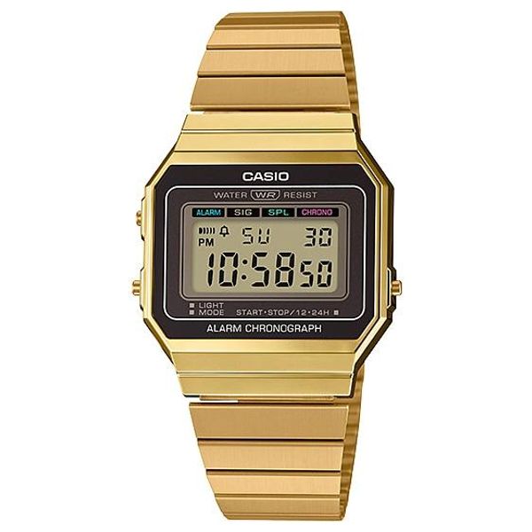 Men's digital watch hotsell with metal band