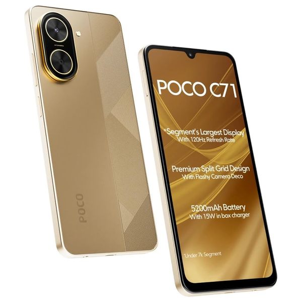 Xiaomi Poco C71 - Dual SIM - IPS LCD, 120Hz - UNISOC T7250 - 5200mAh