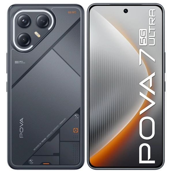 Tecno Pova 7 Ultra 5G - 6.67 inch - AMOLED 144Hz 1.5K - MediaTek Dimensity 8350 Ultimate - 6000mAh