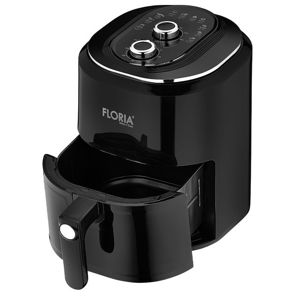  Floria ZLN8009 - Air Fryer - 1360W - 6L - Black 