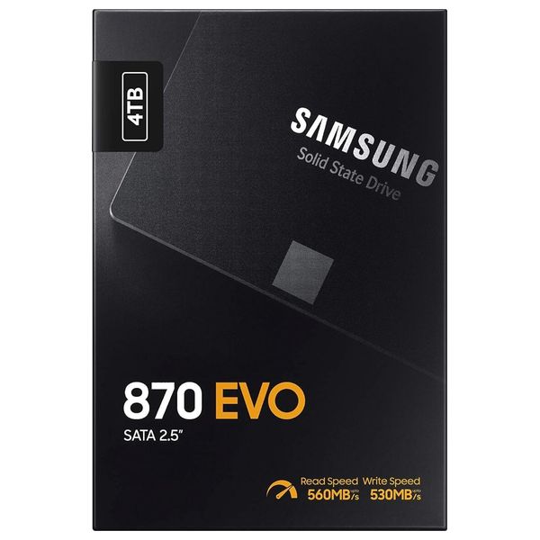  Samsung 870EVO - 1TB - Internal SSD Hard Drive - Black 