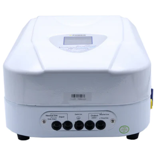  منظم فولتية آي باور - AVR-TM-10000VA-90-270V - ابيض 
