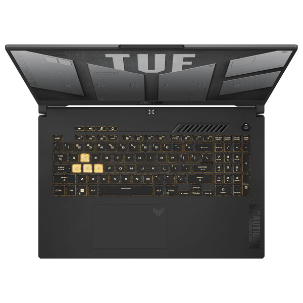  لابتوب اسوس 17.3-انج - TUF Gaming F17 FX707VV-HX196 - Core i7-13620H - RTX 4060 - 8G - دوز - 16كيكابايت/512كيكابايت SSD NVME 