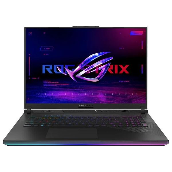  لابتوب اسوس للالعاب 18-انج - ROG Strix SCAR 18 G834JZR-N6056 - Core i9-14900HX - RTX 4080-12G - دوز - 32كيكابايت/1تيرابايت SSD 
