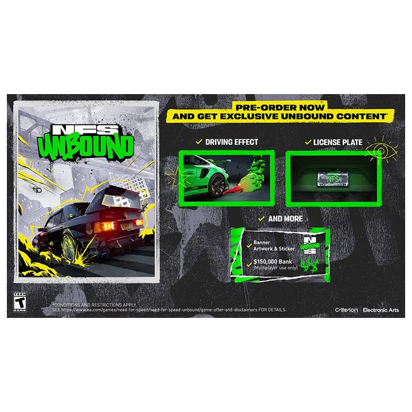 لعبة بلاي ستيشن 5 - Need for Speed Unbound