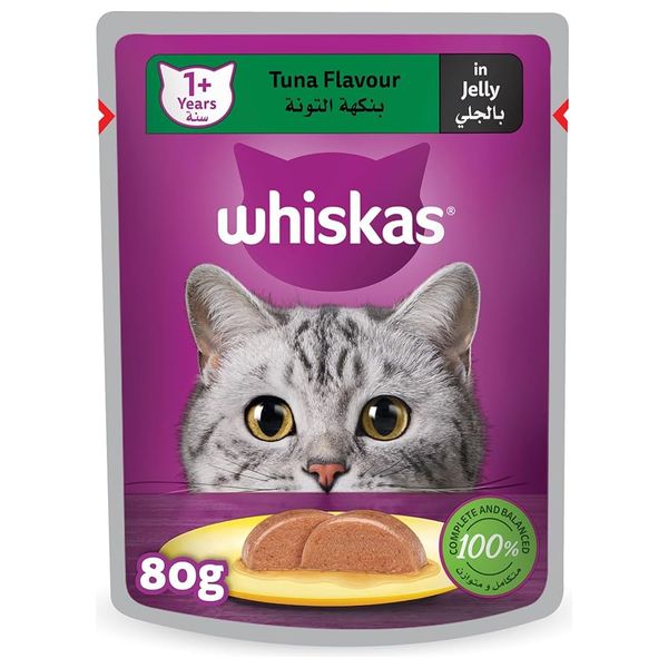 Whiskas Tuna in Jelly Cat Food - 80 g
