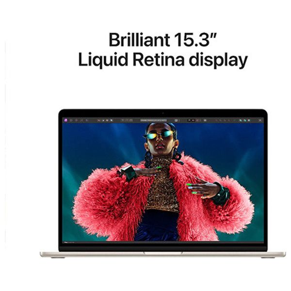  لابتوب ابل ماك بوك اير 15" - M3 8-Core - 8GB RAM - 512GB SSD - 10-Core - MacOS - سلفر 
