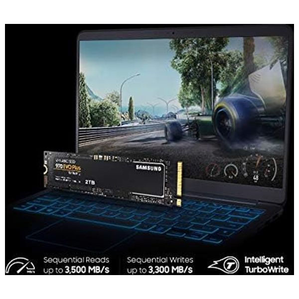  Samsung 970 EVO PLUS - 2TB - NVMe PCIe Internal SSD Hard Drive - Black 
